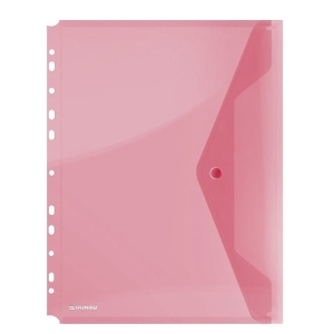 Teczka kopertowa A4 z europerforacją czerwona DONAU 1szt /8540001PL-04/