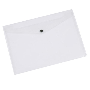 Teczka kopertowa A3 Q-CONNECT zatrzask transparentna /KF02464/