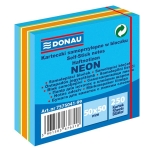 Notes samoprzylepny 50x50mm 250 kartek neon-pastel niebieski DONAU /7575041-99/