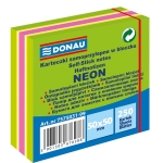 Notes samoprzylepny 50x50mm 250 kartek neon-pastel zielony DONAU /7575031-99/