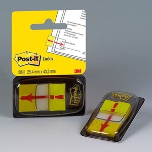 Zakładki indeksujące POST-IT 25x43 680-33 wykrzyknik 50szt /3M-70071392818/