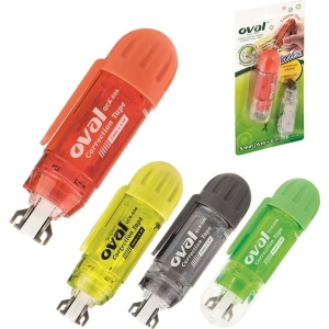 Korektor w taśmie 5mm x 6m + wkład OVAL stojący QCR-506 /160-2180/