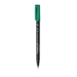 Marker Foliopis/do Cd 0,6mm F okrągły Staedtler Lumocolor zielony /S318-5/