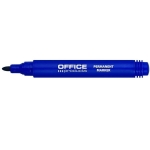 Marker permanentny okrągły OFFICE PRODUCTS niebieski /17071211-01/