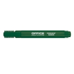 Marker permanentny okrągły OFFICE PRODUCTS zielony /17071211-02/