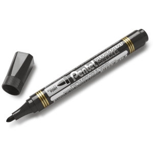 Marker permanentny okrągły PENTEL N-850 czarny, 1 szt. /N850A/
