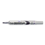 Marker suchościeralny i do flipchartu z tłoczkiem okrągły 1,1-2,2mm PENTEL MAXIFLO MWL5S niebieski /MWL5SC/