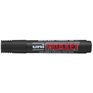 Marker permanentny okrągły UNI PROCKEY PM-122 czarny