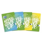 Zeszyt A5/60 kratka 90G OXFORD NEVER GIVE UP /400114795/