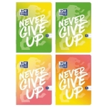 Zeszyt A5/60 linia 90g OXFORD NEVER GIVE UP /400114797/