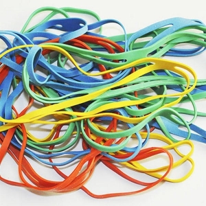 Gumki recepturki krzyżowe X-bands 102x11mm Q-CONNECT 10 dkg 30szt. /KF14679/