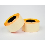 Taśma do metkownic 1-rzędowa 26x12mm HMTC falista pomarańczowa /etrchmtc026x012jrwp/