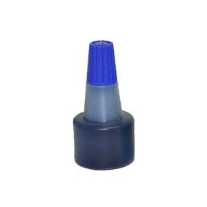 Tusz olejowy do pieczątek/stempli metalowych 30ml niebieski /009490/