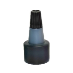 Tusz olejowy do pieczątek/stempli metalowych 30ml czarny /009492/