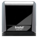 Pieczątka TRODAT 4913 szara, poduszka czarna, 58x22mm, 1 szt.