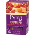 Herbata biała kopertowana IRVING poziomkowa z mandarynką, 20 kopertek /970563/ !!