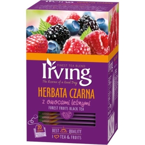 Herbata czarna kopertowana IRVING owoce leśne 20 kopertek /970566/