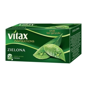 Herbata ekspesowa VITAX INSPIRATIONS zielona 20szt. /SP-401532/