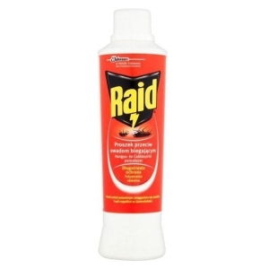 Preparat na owady biegające (mrówki, karaluchy, rybiki) RAID proszek 250g 1szt.