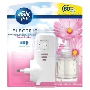 Odświeżacz elektryczny do kontaktu AMBI PUR ELECTRIC flowersspring/wiosenne kwiaty zapas + urządzenie