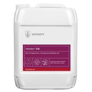 Płyn do higienicznej i chirurgicznej dezynfekcji (antybakteryjny) rąk MEDISEPT VELODES SILK 5L 1szt. /SSE-43-GOT-ML564/