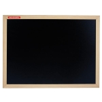Tablica kredowa rama drewniana 60x80cm MEMOBE czarna /TB86MB/