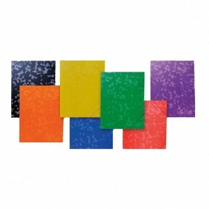 Teczka z gumką na rogach A4 niebieska KONFEX 1szt. /TG-18/