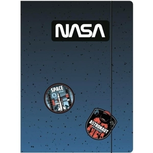 Teczka z gumką A4 kartonowa lakierowana 300g ST.RIGHT SPACE 1szt.