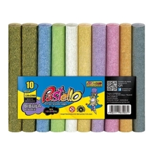 Bibuła perłowa mini mini 12 x 200cm zestaw mix 10szt. /PAS-3481/