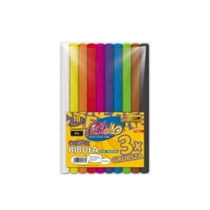 Bibuła perłowa mini 25 x 200cm zestaw mix 10szt. /PAS-3436/