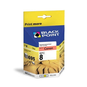 Tusz zamienny do CANON CLI-8Y marki Black Point, yellow