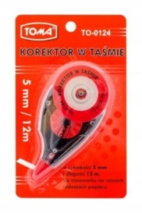 KOREKTOR W TAŚMIE 5mmx12m TOMA 0124