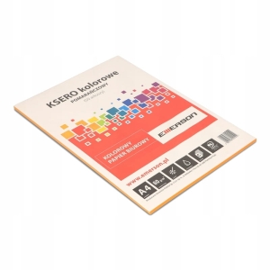 PAPIER KSERO KOLOR A4/80 INTENSYWNY EMERSON ORANGE/POMARAŃCZOWY 50ark.