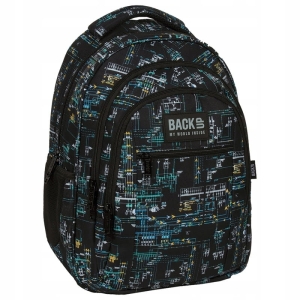 PLECAK SZKOLNY 3-KOMOROWY DERFORM BACKUP 6 MODEL O 46