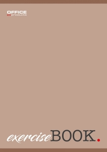 ZESZYT A5 60K KRATKA MARGINES OFFICE PRODUCTS MIX PASTELOWY 1szt.