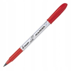 MARKER FOLIOPIS CD/DVD EF PILOT CZERWONY