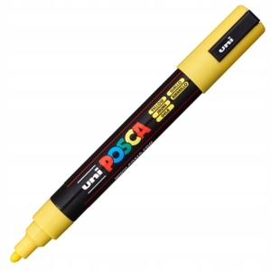 MARKER Z FARBĄ PLAKATOWĄ  UNI POSCA PC-5M ŻÓŁTY nr 2