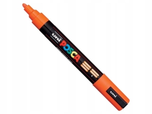 MARKER Z FARBĄ PLAKATOWĄ UNI POSCA PC-5M POMARAŃCZOWY
