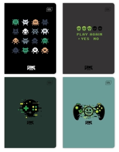 Zeszyt A5 32k kratka chłopcy Interdruk 1szt.