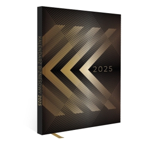 Kalendarz książkowy 176x250mm tygodniowy KALPOL 2025 Biznesowy 1szt.