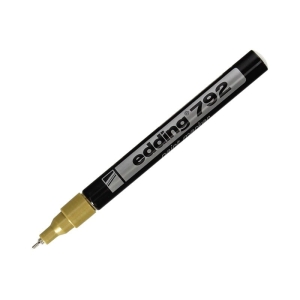 Marker olejowy 0,8mm EDDING 792 złoty