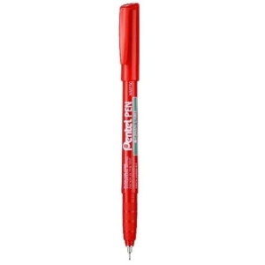 Marker permanentny PENTEL nmf-50 czerwony 0,4mm