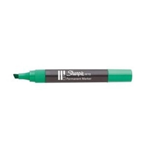 Marker permanentny ścięty 1,5-5,0mm paper mate W10 zielony