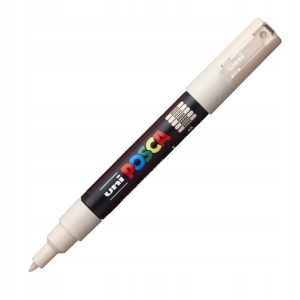 Marker z farbą plakatową okrągły 0,7mm UNI POSCA PC-1M beżowy NR 45 1szt. /UNPC1M/DBE/ /138355/