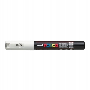 Marker z farbą plakatową okrągły 0,7mm UNI POSCA PC-1M biały NR 1 1szt. /UNPC1M/DBI/ /138356/