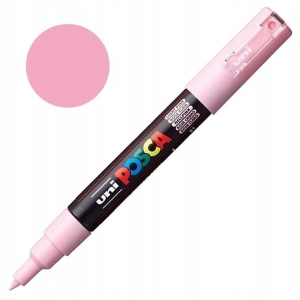 Marker z farbą plakatową okrągły 0,7mm UNI POSCA PC-1M jasny różowy NR 51 1szt. /UNPC1M/DJRO/ /138365/