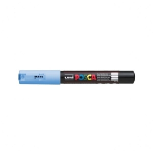 Marker z farbą plakatową okrągły 0,7mm UNI POSCA PC-1M pastelowy błękitny NR 48 1szt. /UNPC1M/DPNI/ /161869/