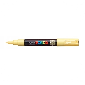 Marker z farbą plakatową okrągły 0,7mm UNI POSCA PC-1M słomiany żółty NR 73 1szt. /UNPC1M/DSZO/ /138373/