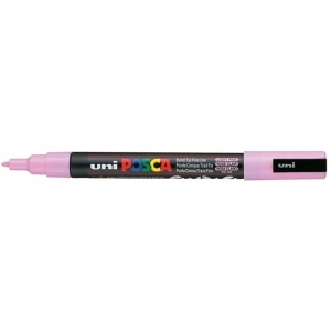 Marker z farbą plakatową okrągły 0,9-1,3mm UNI POSCA PC-3M jasny różowy NR 51 1szt. /UNPC3M/DJRO//138406/