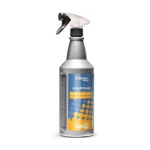 Preparat do mycia i pielęgnacji kokpitów 1,0L CLINEX KOKPIT WAX z rozpylaczem 1szt. | /CL40108/
